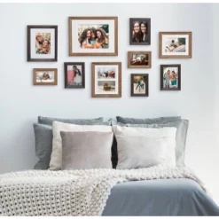 10pc Bordeaux Frame Box Set Natural Rustic/Charcoal Gray - Kate & Laurel All Things Decor -Home Decor GUEST 6db1d5c1 31f1 4cd1 b26d c02a90d2c0ef