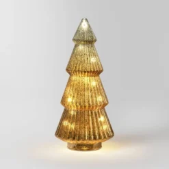14.75" Battery Operated Lit Glass Christmas Tree Sculpture - Wondershop™ 11 14.75" Battery Operated Lit Glass Christmas Tree Sculpture - Wondershop™ -Home Decor GUEST 6e70a7a9 aa02 45af b997 dbb90a43d4ad