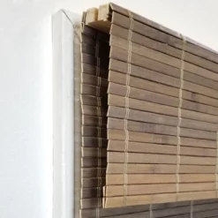 Radiance Brooklyn 46-in Cordless Driftwood Bamboo Roman Shade -Home Decor GUEST 6f60d84e e99a 440e 98da 929f829c731e