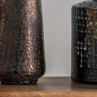 NuLOOM Menlo 22" Glass Glittered Table Lamp 3 NuLOOM Menlo 22" Glass Glittered Table Lamp - Image 3