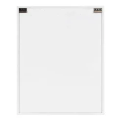 22" X 28" Wexton Decorative Farmhouse Wall Cabinet With Sliding Mirror Door White - Kate & Laurel All Things Decor -Home Decor GUEST 73795cfe 246a 41b1 840a 4e8cbe3f0b6c