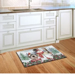 Jolly Snowman Welcome Winter Doormat 30" X 18" Indoor Outdoor Briarwood Lane -Home Decor GUEST 77d4ec78 27aa 431f 9390 d1626909d523