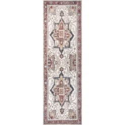 NuLOOM Miley Machine Washable Traditional Medallion Area Rug 22 NuLOOM Miley Machine Washable Traditional Medallion Area Rug -Home Decor GUEST 7a4c0dba 32fb 4b48 8f2d fd61b2bced5a