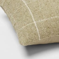 Oblong Windowpane Woven Decorative Throw Pillow Green - Threshold™ -Home Decor GUEST 7f3cf003 e862 443f a263 8ad99d00133e