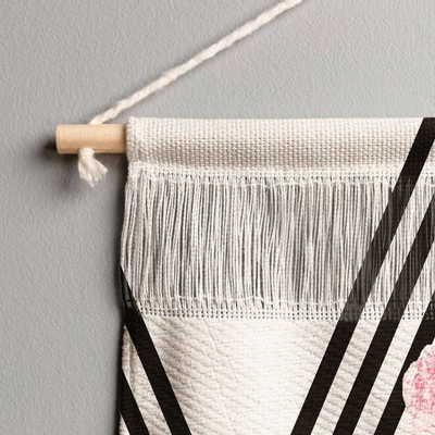 22"x16" Bianca Green Floraline Wall Hanging Landscape Tapestries Red - Deny Designs 2 22"x16" Bianca Green Floraline Wall Hanging Landscape Tapestries Red - Deny Designs - Image 2