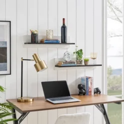 23.62" Set Of 2 Repose Display Photo Ledge Shelves - Danya B. -Home Decor GUEST 808e2224 4c6e 480b b037 bdf998c5c685