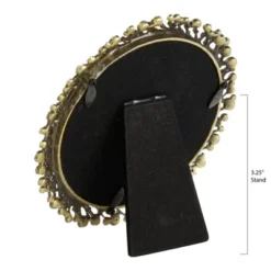 Saro Lifestyle Jeweled Photo Frame With Wreath Design -Home Decor GUEST 80dd89a7 f465 4f77 9047 03bc57407fd1