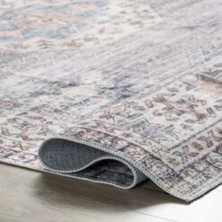 NuLOOM Drina Distressed Machine Washable Area Rug -Home Decor GUEST 8696bbf9 461e 435f 89cb 4840b71266cb