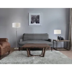 65" Hayworth Collection Floor Lamp Silver - Adesso -Home Decor GUEST 86f72a0e 0c4e 4a38 8578 2ed69ece7552