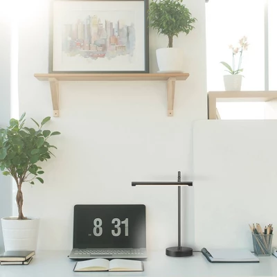 15" 5-Way LED Integrated Desk Lamp Matte Black (Includes LED Light Bulb) - Globe Electric 2 15" 5-Way LED Integrated Desk Lamp Matte Black (Includes LED Light Bulb) - Globe Electric - Image 2