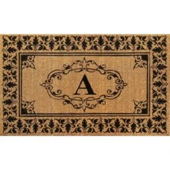 NuLOOM Monogrammed Doormat 9 NuLOOM Monogrammed Doormat -Home Decor GUEST 88cf80c4 a7fe 4dc4 b88a 87977ca5d0c4