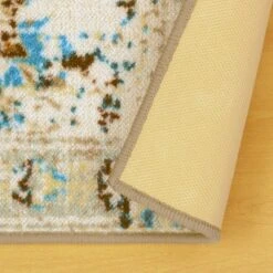 Distressed Medallion Traditional Border Indoor Area Rug Or Runner Rug By Blue Nile Mills -Home Decor GUEST 89d5177d ca78 47cd af2b baf171f31e4a