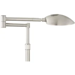 Possini Euro Design Eliptik Modern Desk Table Lamp 24 1/2" High Satin Nickel LED Swing Arm Adjustable Height For Bedroom Living Room Nightstand Office 10 Possini Euro Design Eliptik Modern Desk Table Lamp 24 1/2" High Satin Nickel LED Swing Arm Adjustable Height For Bedroom Living Room Nightstand Office -Home Decor GUEST 8a7413ef 0643 4ac1 9f68 9f61cfe1a0ac
