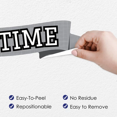 Big Dot Of Happiness Nothin’ But Net - Basketball - Peel And Stick Sports Decor Vinyl Wall Art Stickers - Wall Decals - Set Of 20 2 Big Dot Of Happiness Nothin’ But Net - Basketball - Peel And Stick Sports Decor Vinyl Wall Art Stickers - Wall Decals - Set Of 20 - Image 2