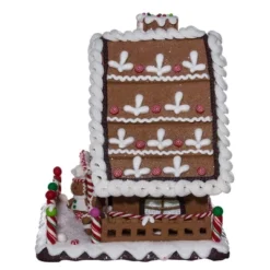 Kurt Adler 10" Battery-Operated Claydough LED Gingerbread House Tablepiece -Home Decor GUEST 9091072a c069 4eb7 8153 20e5c6c3354a