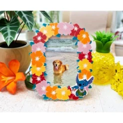 Silver Buffalo Disney Lilo & Stitch Die-Cut Photo Frame | 4 X 6 Inches -Home Decor GUEST 92992ccc 50b5 467f 91a3 9f27d547e9f3