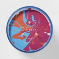 28oz Glass Moonlit Hibiscus Candle Light Blue - Opalhouse™ 5 28oz Glass Moonlit Hibiscus Candle Light Blue - Opalhouse™ -Home Decor GUEST 9562dc6d 4e42 481c 91d9 1f68f9f8ac72