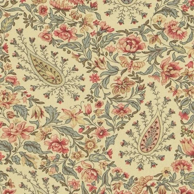 2pk 52"x36" Paisley Verveine Window Tiers Yellow - Waverly 2 2pk 52"x36" Paisley Verveine Window Tiers Yellow - Waverly - Image 2