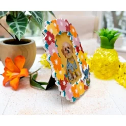 Silver Buffalo Disney Lilo & Stitch Die-Cut Photo Frame | 4 X 6 Inches -Home Decor GUEST 9ba1d3a8 aeb7 4704 958f 8dedb5b5289b