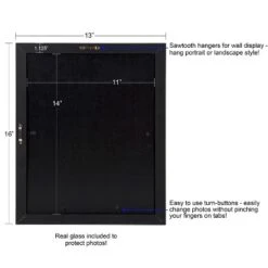 11" X 14" Matted To 8" X 10" Kieva Wall Frame - Kate & Laurel All Things Decor -Home Decor GUEST 9d6b8566 b4c4 47d9 8a82 76ceb99c38bf