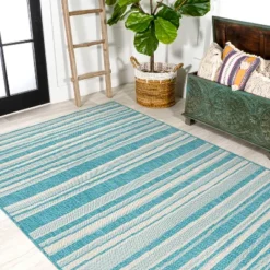 Castara Wavy Stripe Modern Indoor/Outdoor Area Rug - JONATHAN Y -Home Decor GUEST 9d8b3cac 75ff 4c1f bed7 23d70fa0f5da