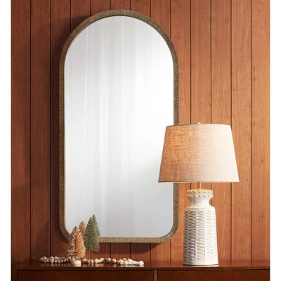 360 Lighting Helene Country Cottage Table Lamp 26" High Cream White Glaze Linen Tan Drum Shade For Bedroom Living Room Bedside Nightstand Office House 8 360 Lighting Helene Country Cottage Table Lamp 26" High Cream White Glaze Linen Tan Drum Shade For Bedroom Living Room Bedside Nightstand Office House - Image 8