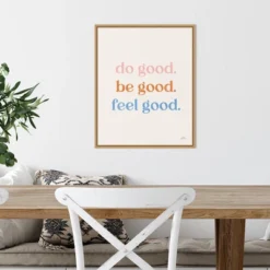 16" X 20" Do Good By Laura Marshall Framed Canvas Wall Art Light Brown - Amanti Art 9 16" X 20" Do Good By Laura Marshall Framed Canvas Wall Art Light Brown - Amanti Art -Home Decor GUEST a008e8a0 41ae 41a5 91e0 caaf4ac3b30e