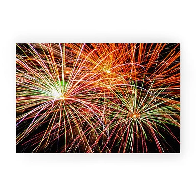 Shannon Clark Fireworks Welcome Mat - Society6 2 Shannon Clark Fireworks Welcome Mat - Society6 - Image 2