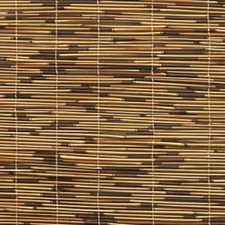 60"x72" Hyman Light Filtering Outdoor Cord Free Reed Rollup Horizontal Blinds Brown -Home Decor GUEST a172f05d b13a 48df baaa b12f8f3d667b