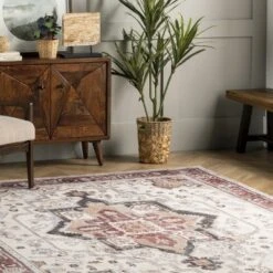 NuLOOM Miley Machine Washable Traditional Medallion Area Rug 19 NuLOOM Miley Machine Washable Traditional Medallion Area Rug -Home Decor GUEST a3364269 8c1c 4fd9 b72a 639c3c87a693