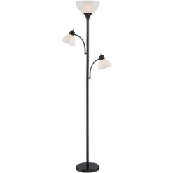 360 Lighting Bingham Modern Torchiere Floor Lamp With Side Lights 71 1/2" Tall Black Metal White Shade For Living Room Reading Bedroom Office House 14 360 Lighting Bingham Modern Torchiere Floor Lamp With Side Lights 71 1/2" Tall Black Metal White Shade For Living Room Reading Bedroom Office House -Home Decor GUEST a3f44b97 7549 436e aa64 1a2d9fa6b1b3