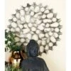 Set Of 3 Metal Starburst Wall Decors With Cutout Design - Olivia & May