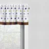 Bacati - Stars Green Blue Beige Window Valance