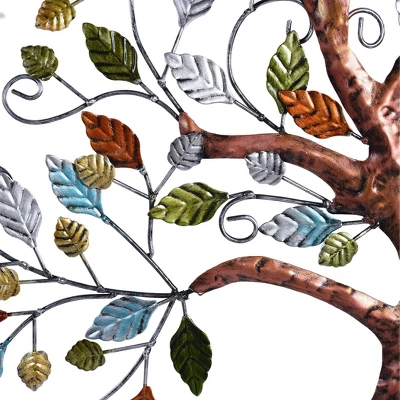 Metal Tree Wall Decor Brown - StyleCraft 4 Metal Tree Wall Decor Brown - StyleCraft - Image 4