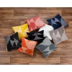 20"x20" Oversize Geometric Square Throw Pillow Cover - Rizzy Home -Home Decor GUEST acf5a41c b8b9 4523 9498 4a25b9220f0e