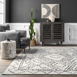NuLOOM Mila Moroccan Diamond Trellis Area Rug 14 NuLOOM Mila Moroccan Diamond Trellis Area Rug -Home Decor GUEST af119c7b 2acb 4927 8ef6 84c974ada75b