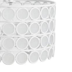 Abbot 4-Light Drum-Shaped Chandelier White - Hampton Hill -Home Decor GUEST af704bcb 17a5 4d5f b49a 6b9655fb0a0d