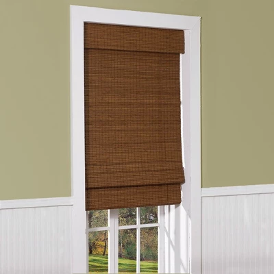 Radiance Cape Cod 24.5-in Cordless Maple Roman Shade 2 Radiance Cape Cod 24.5-in Cordless Maple Roman Shade - Image 2