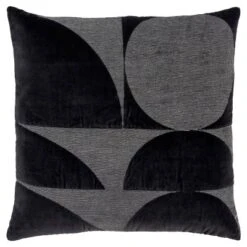 20"x20" Oversize Geometric Square Throw Pillow Cover - Rizzy Home -Home Decor GUEST b1dd8c40 88e6 45f5 a78a b4e09d97cc40