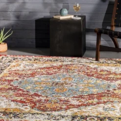 NuLOOM Indoor/Outdoor Transitional Medallion Muriel Patio Area Rug -Home Decor GUEST b2866e59 03d5 40f9 9618 87a42bcffa65