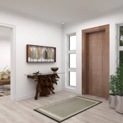 Metal Leaf Varying Texture Wall Decor With Wood Frame Brown - Olivia & May -Home Decor GUEST b4720882 d57a 4c7d b0cc e0368d9d7001