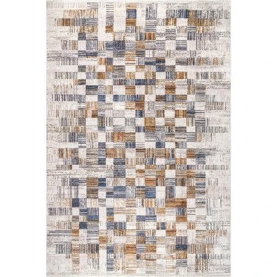 NuLOOM Mindy Faded Contemporary Tiles Fringe Area Rug 11 NuLOOM Mindy Faded Contemporary Tiles Fringe Area Rug - Image 11