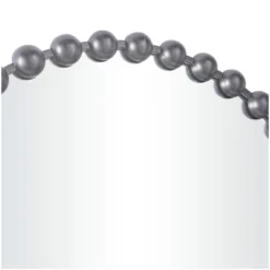 Metal Round Wall Mirror With Beaded Detailing - CosmoLiving By Cosmopolitan -Home Decor GUEST bac6fe34 31b7 4869 b391 a3395f4f1573