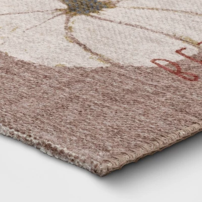 1'8"x2'10" Washable 'Better Together' Accent Rug Tan - Threshold™ 2 1'8"x2'10" Washable 'Better Together' Accent Rug Tan - Threshold™ - Image 2