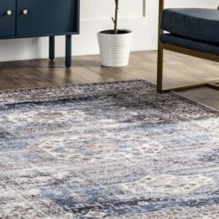 NuLOOM Drina Distressed Machine Washable Area Rug -Home Decor GUEST bce405d4 4f33 4149 897c 6cdb9fcdcae8