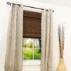 Radiance Brooklyn 39.5-in Cordless Cocoa Bamboo Roman Shade