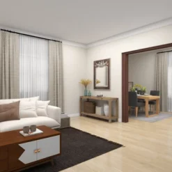 Wood Floral Carved Acanthus Wall Mirror Brown - Olivia & May -Home Decor GUEST bea8b4d9 5492 4dba 9106 98d3a8789302