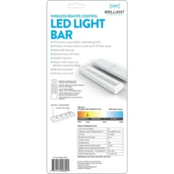 Brilliant Evolution Wireless LED Under Cabinet Light With Remote -Home Decor GUEST bfaa3331 a277 47d7 a59f 01e978b1b372