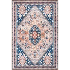 NuLOOM Nevaeh Machine Washable Bohemian Medallion Area Rug -Home Decor GUEST c1a7a662 5d13 4185 a029 8304e96a199e