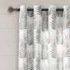 Set Of 2 (84"x52") Palm Lane Window Curtain Panels - Lush Décor